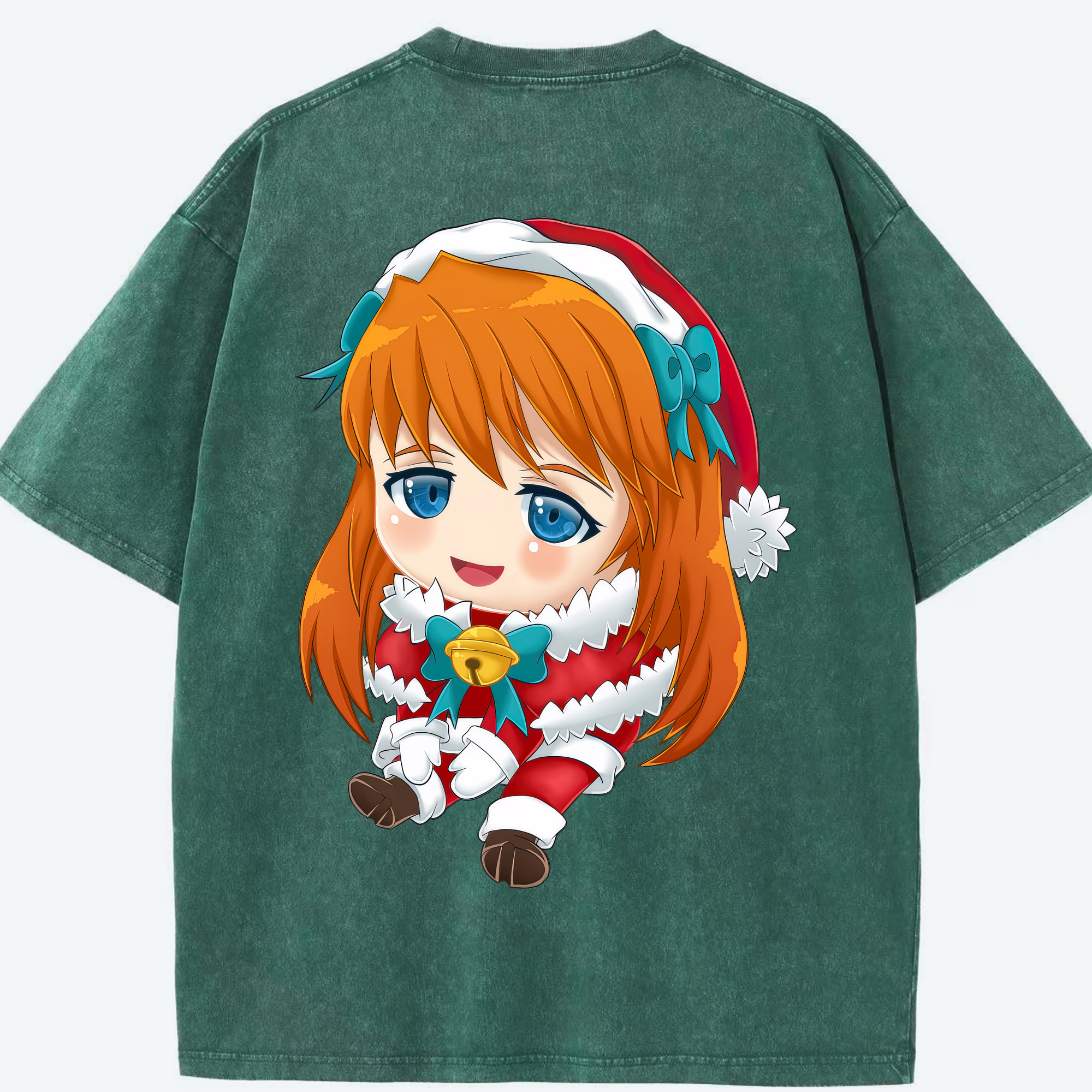 （画像用） EVA 新世紀エヴァンゲリオン 綿100% ヴィンテージ風 半袖Tシャツ（背面プリント）